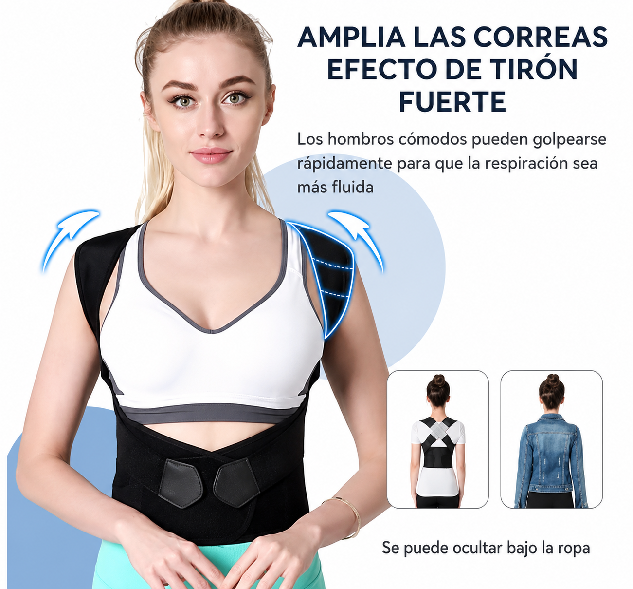 Corrector de Postura PostureFit en X